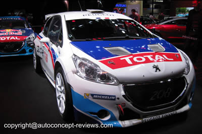 Peugeot 208 T16 and WRX 